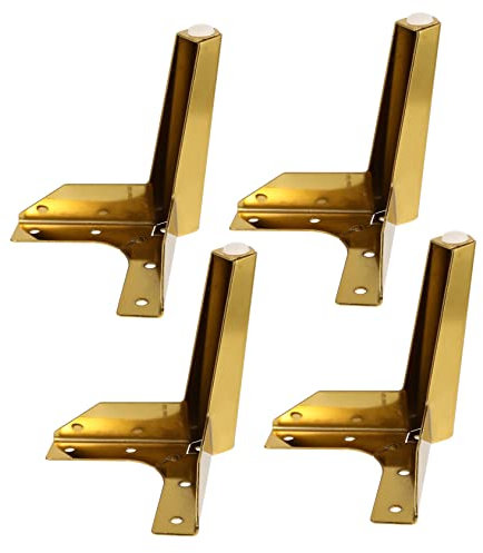 UKCOCO 4stücke Möbelbeine Aus Metall Für Sofa Und Schrank Stützfußbeschläge Aus Eisen Praktisch Und Langlebig Für Diverse Möbel