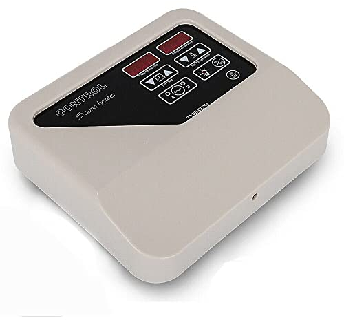 Sauna Control, 3-9 kW Saunasteuergerät mit 2 Modes, 40-105 °C Einstellbare Temperatur Überhitzungsschutz, Sauna Steuerung für Heimsauna und Kommerzielle