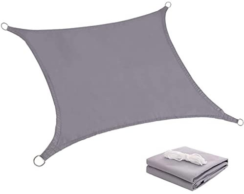BESPORTBLE Voile Dombrage Quadrilatérale 3 X 3 M pour Jardin Piscine Barbecue Robuste