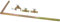 Neilsen CT6248 Top Clamp Set Veneer (19mm) - Adjustable Tool for Faster Profile Setup, Zinc-Plated Steel, Includes L-Bracket, Nail-On Brackets, G-Clamp, 750mm Length