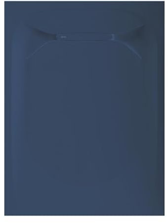 Receveur de douche KINEDO Kinediva 120X90 Bleu marine