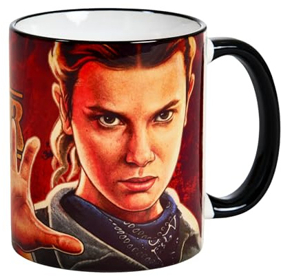 Elbenwald Stranger Things - Tassen Final Season verschiedene Charaktere 320 ml Keramik (Jane Hopper Eleven)