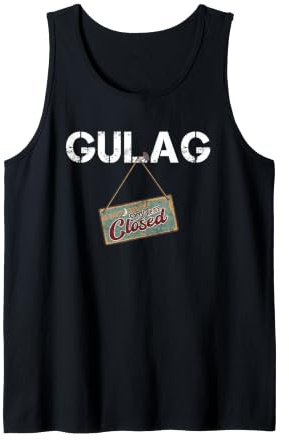 Gulag Shirt Sorry We Are Closed, Warzone Verdansk Gaming Tank Top