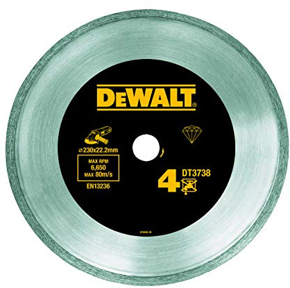 DeWalt DT3738-XJ Tile Cutting Blade, Yellow