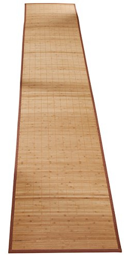 WalterDrake Miles Kimball Bamboo Non-Slip Runner with Nylon Trim, 23 -x