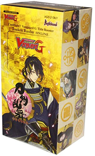 Bushiroad VGE-G-TB01 - Cardfight, Vanguard G Title Booster Display 01, Touken Ranbu Online, 12-er Pack, Kartenspiel Englisch