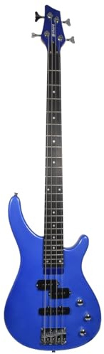 Chord | CCB90 | Electric Bass guitar | Metallic Blue