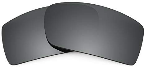 Revant Lentes de Repuesto Compatibles con Gafas de Sol Oakley Gascan, No Polarizados, Negro Cromado MirrorShield..