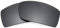 Revant Lentes de Repuesto Compatibles con Gafas de Sol Oakley Gascan, No Polarizados, Negro Cromado MirrorShield..