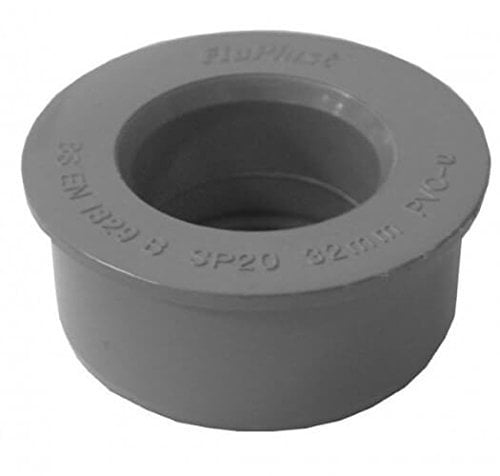 FloPlast Solvent Boss Adaptor 40mm Grey Soil