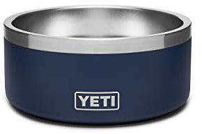 YETI Boomer, Stainless Steel, Non-Slip Dog Bowl, Navy, 4