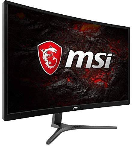 MSI Optix G241VC Curved Gaming Monitor 23.6 Inch, Full HD, VA, 75 Hz, 1 ms, 1920 x 1080, 1800R, VGA, HDMI, AMD FreeSync