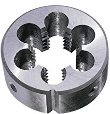 BSD Filiera Metrica HSS M18 x 2.5mm - Filiera per Filettatura Metrica in Acciaio HSS
