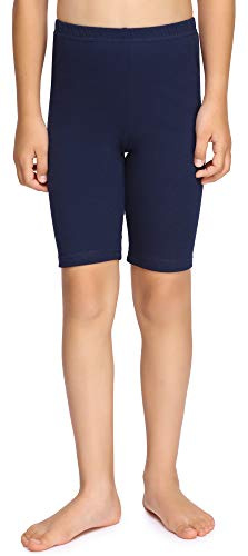 Merry Style Mädchen Kurze Leggings MS10-406(Marineblau,110)