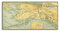 Coloray Acryl Bild Acrylglas 100x50cm Wandbilder Kunststoff Wohnzimmer Schlafbereich Deko Bild - Alaska Vintage Map.