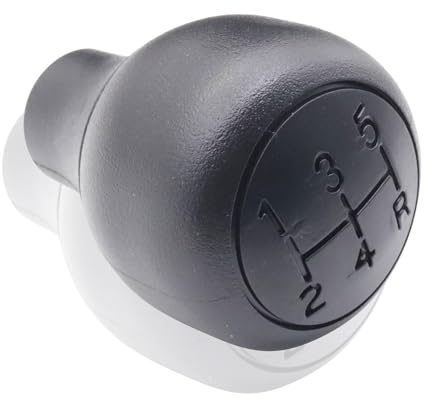 XQSMWF 5-Speed Manual Transmission Shift Knob,Compatible with Ford Ranger F-150 F-250 F-350 1988-2011 Super Duty Bronco Explorer Aerostar E-150 E-250 E-350 1988-2002# 5L5Z-7213-AA 5L5Z7213AA
