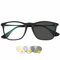 JYCCH Lesebrille mit Farbwechsel für Männer und Frauen, drinnen und draußen, doppelter Verwendungszweck, modische Vollformat-Brille für ältere Menschen, Dioptrie +1,00 bis +3,00, Lila,
