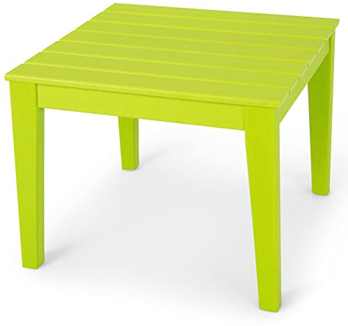 COSTWAY 3-teiliges Tisch- & Stuhlset, Spieltisch-Set für Kleinkinder aus Holz, mit 2 Stühlen mit Rückenlehnen zum Malen & Lesen, Kindermöbelset für Indoor & Outdoor (Grün, Tisch)