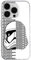 ERT GROUP mobile phone case for Apple Iphone 14 PRO original and officially Licensed Star Wars pattern Stormtrooper 012 optimally adapted to the shape of the mobile phone, case made of TPU