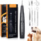 PAWSION Ultrasonic Dog Plaque and Tartar Remover, Teeth Cleaning Kit for Pets, Rechargeable Dental Scraper for Pets, 5 Modes with 3 Cleaning Heads and LED Light