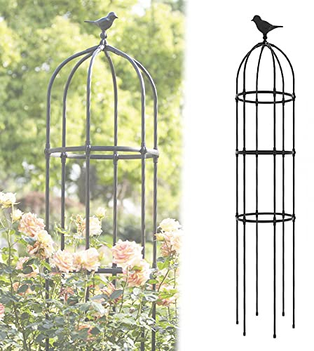 Robustes Klettergerüst für Kletterpflanzen, Rosen – großes Rankgitter für Pflanzenkäfige – wetterfest – verschönern Sie den Garten mit dieser vielseitigen Rankenstütze
