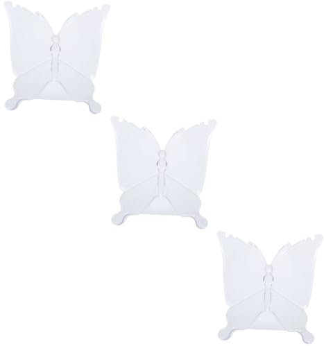PACKOVE Ohrring 3 Stück Schmetterling-Ohrring-Anzeigetafel Halskettenhalter Ohrringe Ausstellungshalter Schmuck-Aufbewahrungsregal Schmuck-Ausstellungsregal Schmuckhalter Anhänger Schmuck