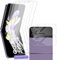 AnnhanT Protection pour Samsung Galaxy Z Flip 4: Protecteur d'Écran Film TPU Non-Verre (4 Pcs) et Verre Trempé pour Objectif (2 Pcs) - Haute Définition