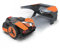 Idea Mower Mobius Mähroboter Garage Kompatibel mit Worx Vision | Rasenmähroboter Garage Hergestellt aus Polycarbonat mit 2UV-Schutz, Edelstahl und Aluminium-Verbundplatten