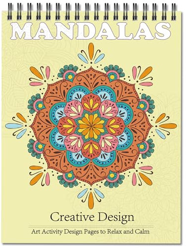 Jadeso Book Malbuch für Erwachsene, Mandala Malbuch für Erwachsene, A4 Ausmalbuch für Erwachsene Malbuch Erwachsene,30 Exquisite Mandala Muster, Erwachsene Malbuch Stress Abbauen und Entspannen
