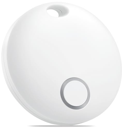 Bestray Air Tracker Tags 2-Pack, Smart Tracker Works with Find My App (iOS Only), Luggage Tracker for Keys, Backpack, Wallet, Replaceable Battery, IP67 Waterproof