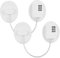 2pcs Digital Password Fridge Lock for Children Safety Refrigerator Door Locks,Child Adhesive Safety Window Lock Kids Adults Security Cabinet Lock for Freezer Cupboard,Drawer,Fridge Door Oval White