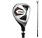 Sinistra/Destra Mano # 1 / # 3 / # 5 / Ibrido Golf Club Legno Carbonio Albero Golf Driver per Uomini e Donne Golf Fairway Woods (Destra,Ibrido,Nero)