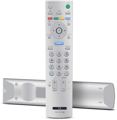 Snrigw RM-ED008 Replacement Remote Control for Sony Bravia TV | KDL-32V2000 KDL-32P2530 KDL-40V2900 KDL-40S2510 KDL-46S2530 KDL-46T3500, No Setup Required, Sensitive, Fully Functional