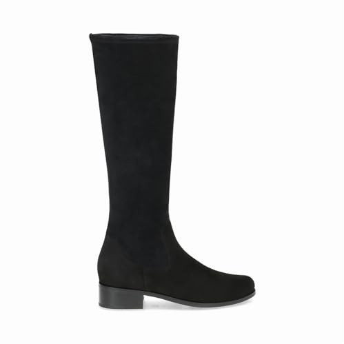 Peter Kaiser Damen - Stiefel 75518 Leder Stretch in schwarz Rauleder