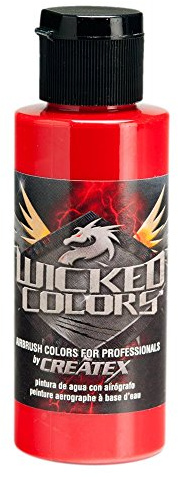 Createx Wicked W015 Crimson 60ml. Airbrush Farbe