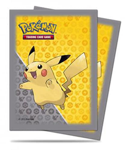 Ultra Pro 13810 Pokemon Pikachu Grey Design Standard Card Sleeves (Pack of 65)