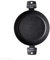 Moneta Zeus Induction Cacerola Baja, Aluminio, Negro, 28 cm