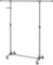 SONGMICS Portemanteau sur roulettes, Gris, 150 x 44 x 165 cm