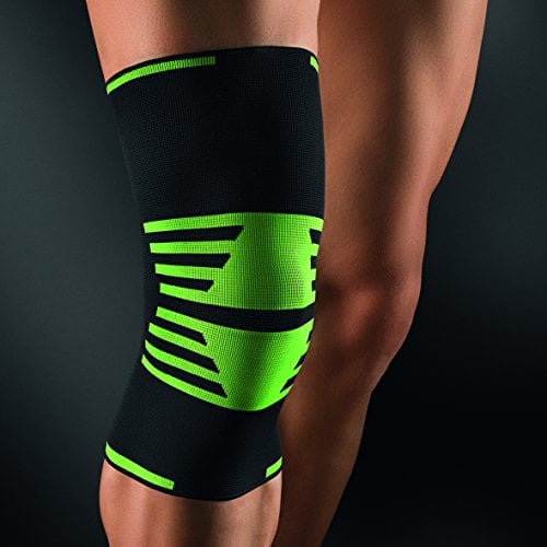 bort 1440SP medium ActiveColor Sport Kniebandage rechts und links tragbar, medium, schwarz