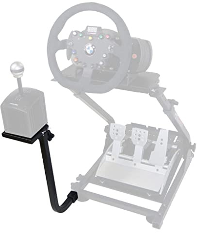 GT OMEGA Gear Shifter Mount V1 - Compatible with Omega Classic Wheel Stand, Logitech G923, Thrustmaster, & Fanatec, Sturdy Framework, Fully Adjustable