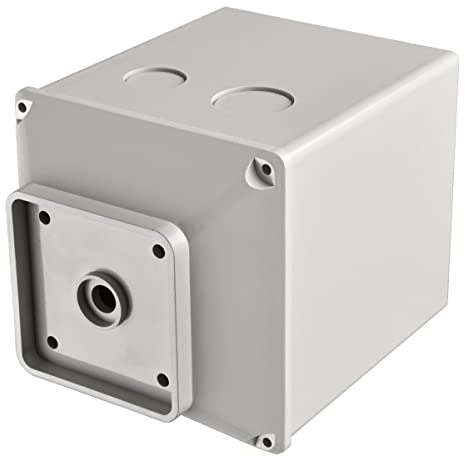 Heschen Master Switch Caja exterior LW28-63/4 funciona para interruptor de leva giratorio universal SZW26-63 660V 63A 3 posiciones 3 fases