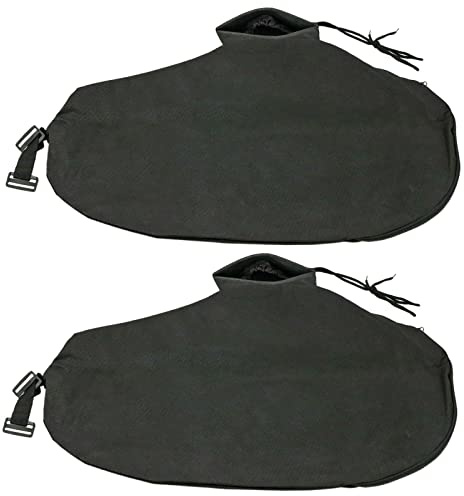 SPARES2GO Debris Collection Bag for MacAllister MBV2800 Garden Vacuum (Pack of 2)