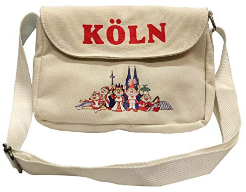 Die Schmitzens Canvas-Bag Skyline Tasche Handtasche Tragetasche Köln
