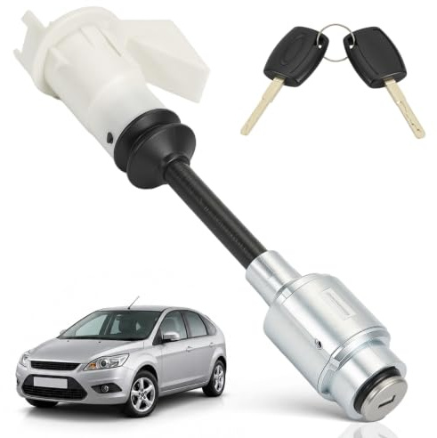 KASturbo Kit Reparación Pestillo Bloqueo Capó para Focus C-MAX 2003-2007 | Bombin Cerradura Capot 4556337 3M5A-R16B970-AD negra