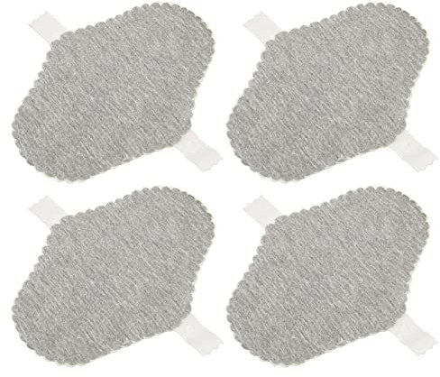 Almohadillas Sanitarias Reutilizables, 4 Protectores Diarios de Tela de Grafeno Respetuosos con la Piel, Respetuosos con el Medio Ambiente para Mujeres (S)
