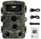 Trail Camera,PR3000 36MP 1080P Nachtfoto-Video Roadkamera Multifunktionale Outdoor Jagd Tier Aussichtshaus Überwachungskamera IP66 Wasserdicht 34 Infrarot-Licht-Kamera