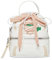 Steve Madden Damen Backpack Roaring Mini-Rucksack, weiß/grün, Einheitsgröße