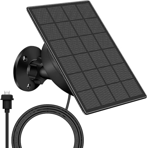 Panneau solaire pour Blink Outdoor (3ème génération) et Blink XT2/XT, alimentation continue du panneau solaire Blink, IP66 résistant aux intempéries
