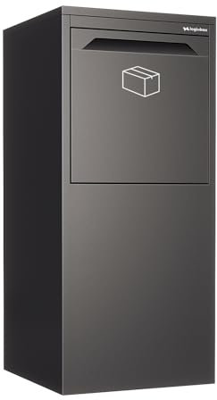 Paketbox Molinara in Schwarz | rückseitige Entnahme