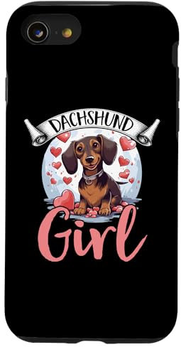 Dachshund wiener sausage dog Dachshund Girl Case for iPhone SE (2020) / 7 / 8